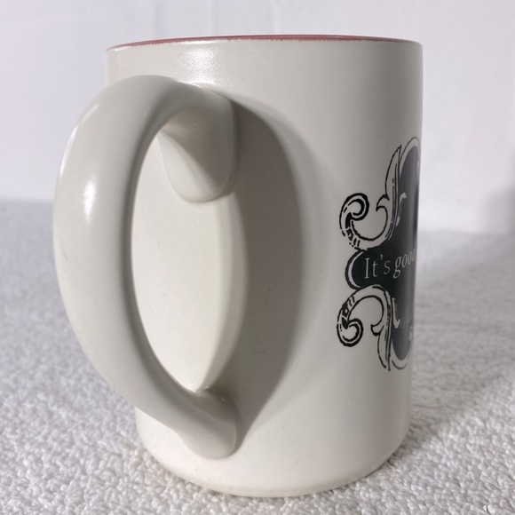 Disney Hallmark Calls Black Cream It’s Good To Be Bad Cruella DeVil Ceramic Mug - Picture 5 of 10